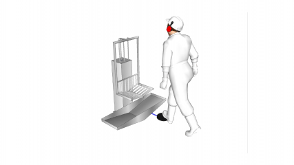 DISPOSITIVO BOMBEADOR DE PALETA BOVINA