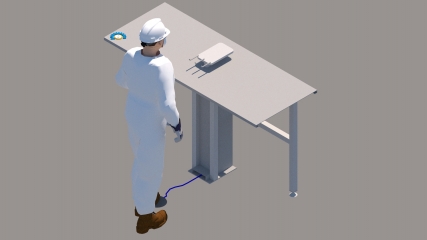 DISPOSITIVO PARA DESOSSAR PESCOÇO