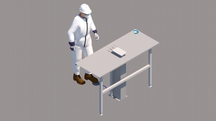 DISPOSITIVO PARA DESOSSAR PESCOÇO